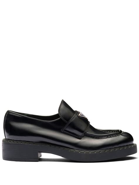 prada creepers 2015|Prada Triangle Logo Platform Loafer (Women) .